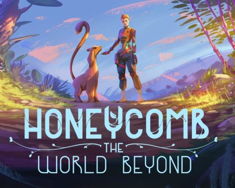 The key art for Honeycomb: The World Beyond.