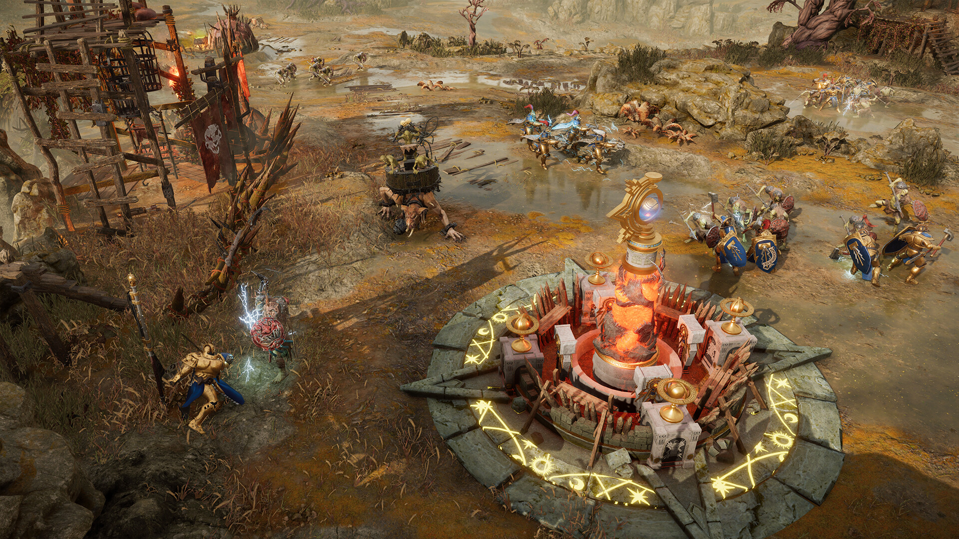 A screenshot from Warhammer Age of Sigmar Realms of Ruin