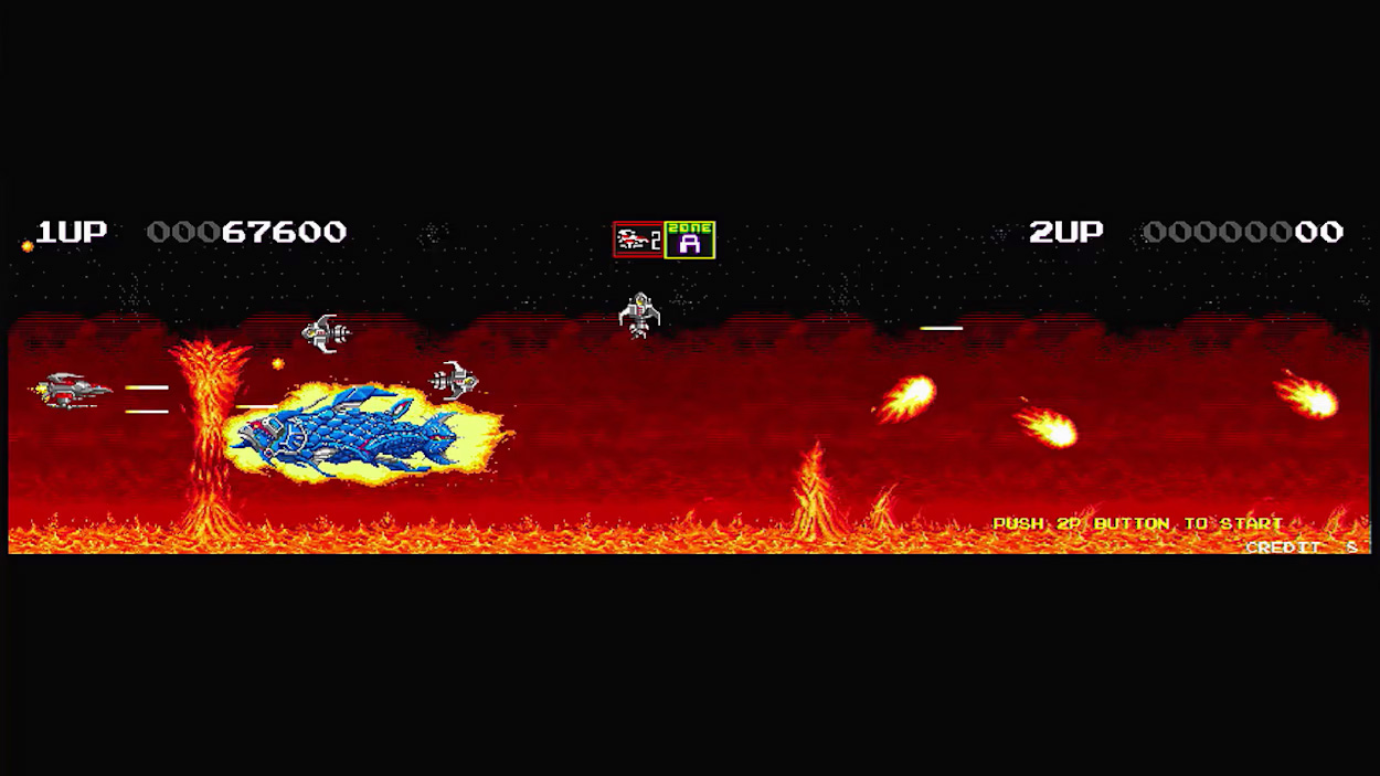 A screenshot from Taito Milestones 2