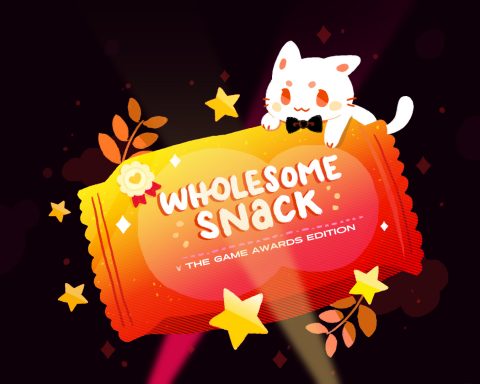 The key art for Wholesome Snack: The Game Awards 2022 edition.