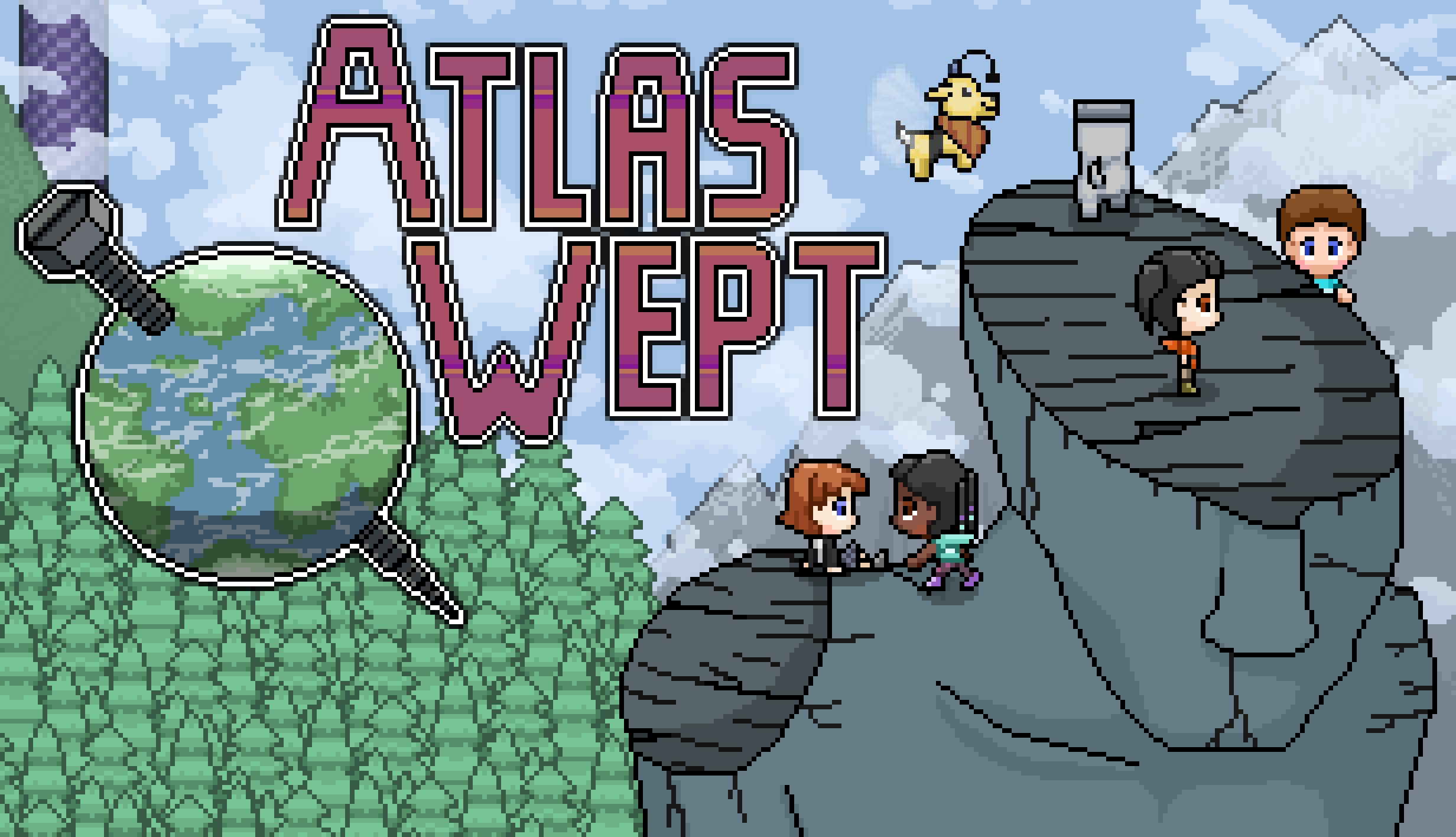 The key art for Atlas Wept.